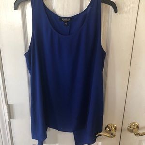 Royal blue tank top